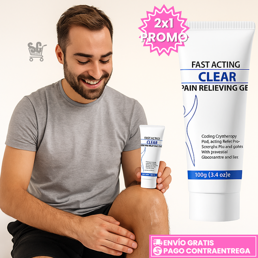 Oferta Especial 2x1: ClearZal™ - Alivio Rápido y Efectivo para Dolores Musculares y Articulares
